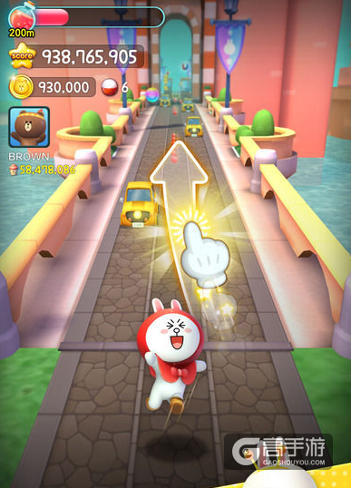 LINE系列新作3D跑酷游戏《LINE RUSH!》来袭