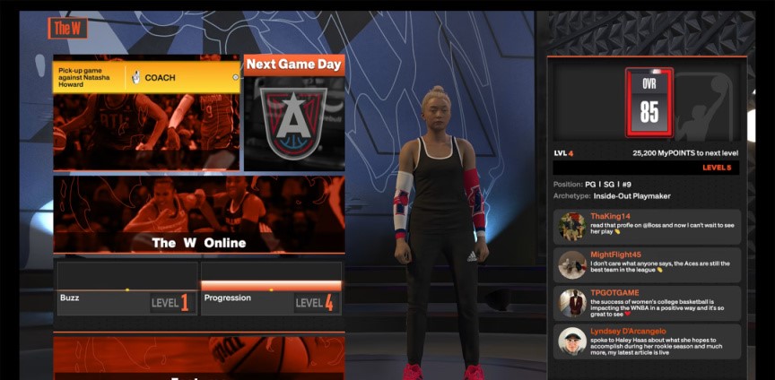 NBA 2K24女篮怎么玩[女篮职业玩法介绍]